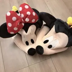 ディズニー ミッキー ミニー ファンキャップ 2点セットのサムネイル