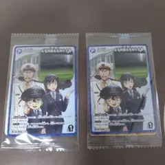 即日発送可　2枚セット名探偵コナンカードゲームパートナーカード　スタンプラリー