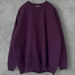 AAA様JERZEES 90's パープル クルーネックトレーナー スウェット
