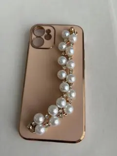 エレガントパール装飾iPhone12miniケース