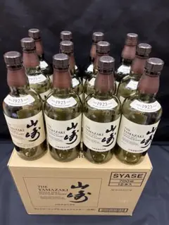 山崎　ミズナラ　空瓶　未洗浄 山崎 ミズナラ 空瓶 未洗浄