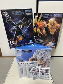 ワンピース一番くじ　未来島エッグヘッド　ルフィ（A賞）ゾロ（B賞）サンジ（C賞）