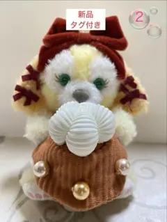 クッキーアン 肩のせ くっつきぬいぐるみ ディズニーシー スウィートサ 프라이즈(게임센터 경품)