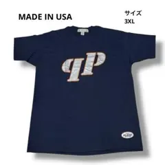 デッド級 90s USA製 PURE PLAYAZ 3XL Tシャツ 紺 B系のサムネイル