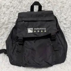 ハローキティ　マザーズバック　リュック　黒　カオハナ　希少　1999のサムネイル