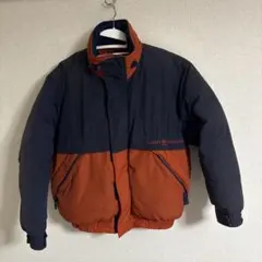 TOMMY HILFIGER ダウンジャケット ネイビー/オレンジ