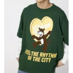 ロデオクラウン　メンズ　長袖Tシャツ　ロンT 背面プリント　M 未使用　春