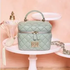 Darich ダーリッチ キルティングスクエアミニバッグ グリーン