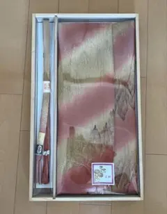 新品未使用　帯揚げ　帯締め　セット　箱あり