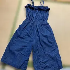 デニムオーバーオール 140サイズ