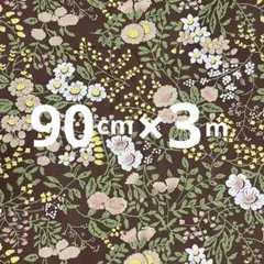 花柄　フラワープリント　生地　布地　90×300cm