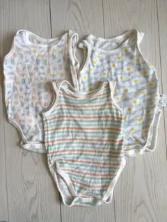 【ベビー】ユニクロメッシュ肌着3枚セット