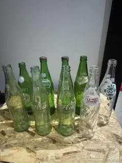 アンティーク　空き瓶　9本セット