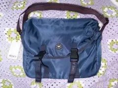 ROXY ネイビー ショルダーバッグ