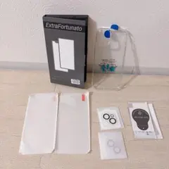 iPhone 15 Plus クリアケース+ガラスフィルム+カメラフィルム