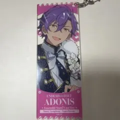 あんスタ　アニカフェ　チケット型キーホルダー アドニス