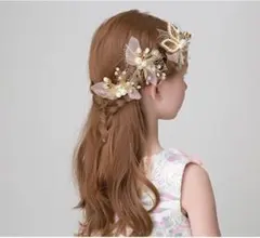 新品　ヘアアクセサリー お呼ばれ　髪飾り　3個セット　ウエディングヘアピン髪飾り