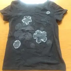 L'EQUIPE YOSHIE INABA 花柄アップリケTシャツ ヨシエイナバのサムネイル