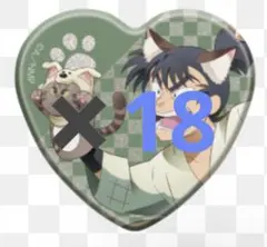 忍たま乱太郎 ナンジャタウン2024 食満留三郎 缶バッジ 18個