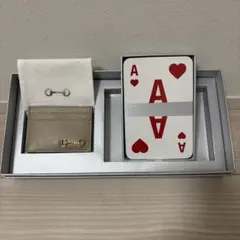 非売品】GUCCI カードケース & BIGトランプ ノベルティ - メルカリ