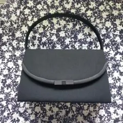 ブラックフォーマルバッグ 黒 冠婚葬祭 ハンドバッグ 美品