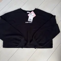 ピンクハント 短丈 トレーナー