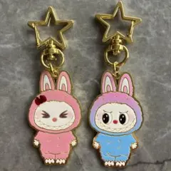 らぶぶ　キャラクター キーホルダーセット　メタルチャーム