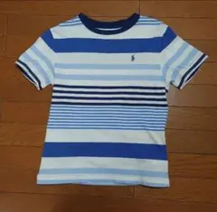 Ralph Lauren ボーダー 半袖Tシャツ ブルーのサムネイル