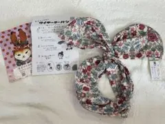 すいせい様専用　ワイヤーターバン　spooon ボタニカル柄　ヘアアクセサリー