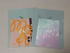 ミセス一番くじ　クリアファイル＆ステッカーセット 2種