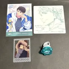 Free! 山崎宗介 ファブリックポスター 缶バッジ ボールペン - メルカリ