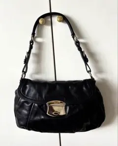 PRADA レザーハンドバッグ ブラック