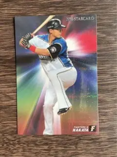 中田翔 2016プロ野球チップスカード