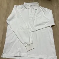 Catch 白 長袖ポロシャツ 170サイズ男女兼用