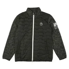 【出品再開】アーノルドパーマーゴルフ　ブルゾン　中綿ニットジャケット XOサイズ