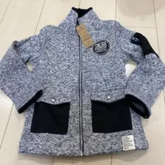 ジャケット　ジップアップ　120 新品　裏起毛