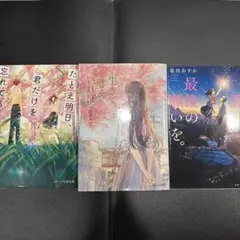 小説3冊まとめ売り　＊値引き相談可能