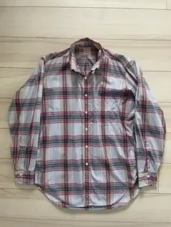 【90s】 Brooks Brothers Madras BD Shirt