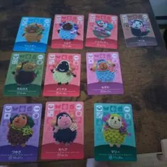 どうぶつの森amiiboカード　ひつじセット