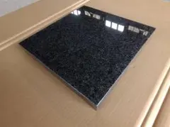 天然黒御影石 特厚オーディオボード○300×250×40○2枚 少し訳あり大