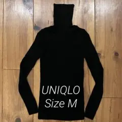 メリノリブタートルネックセーター