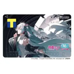 Tカード 初音ミク　 16th　16周年