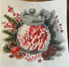 クロスステッチ完成品 おもちゃ