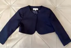 mille fille ミルフィーユジャケット 100cmネイビーお受験