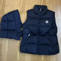 『未使用級』MONCLER GALLINULE ダウンベスト パール サイズ0 未使用級』MONCLER GALLINULE ダウンベスト パール サイズ0
