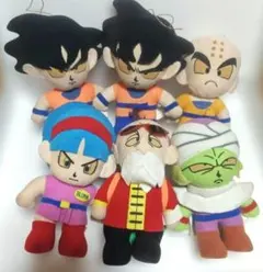 アニメ ドラゴンボールZ ぬいぐるみ 4体セット 当時物 昭和レトロ 鳥山