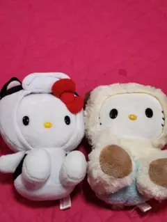 ハローキティ ぬいぐるみ 2体セット