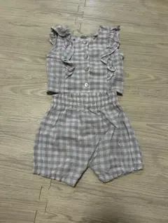 【美品】ベビー服　Cottoli セットアップ　80