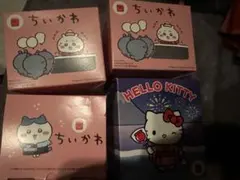 ハッピーセットちいかわ3種類　hellokitty 1種類