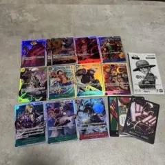 ワンピース トレーディングカード SR セット　ザベスト2 サンジ　ロー